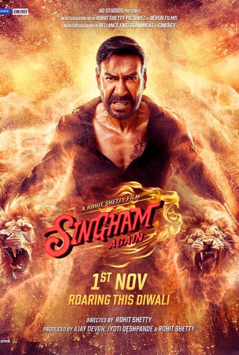 Singham again 2024 Movie Thumbnail